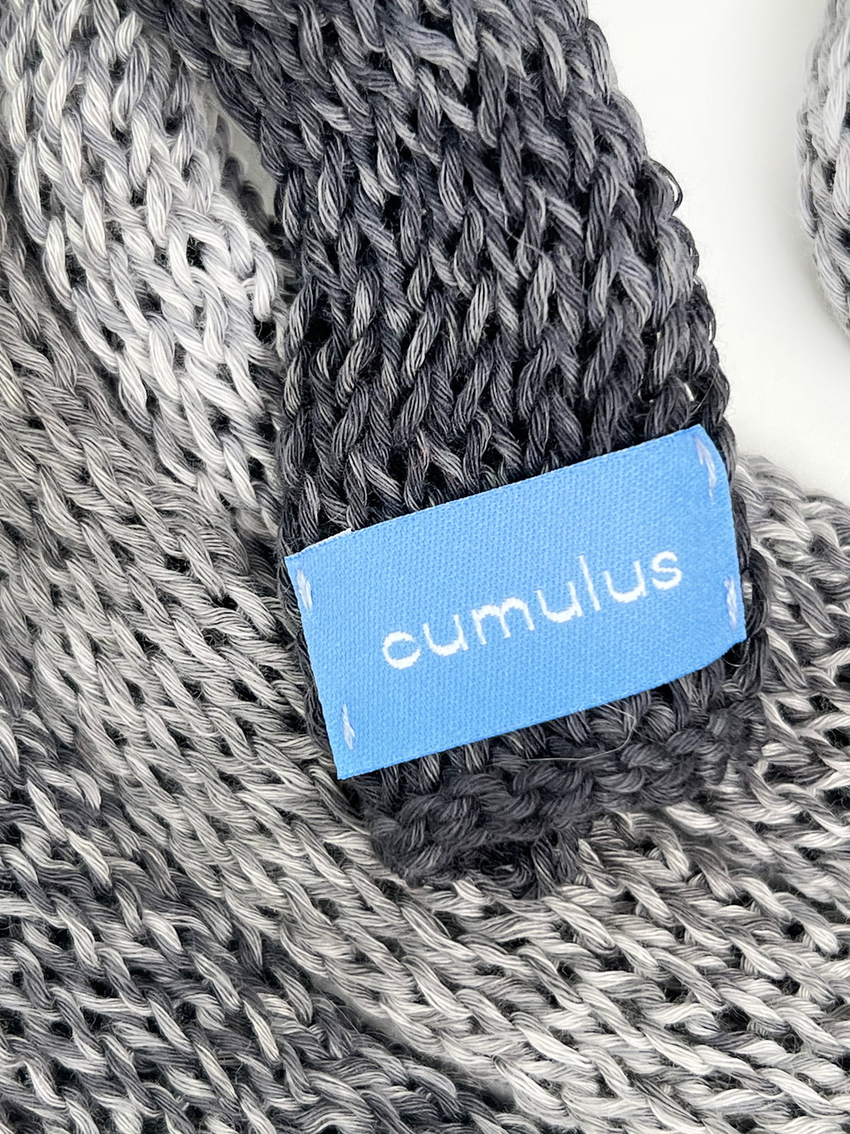 Skinny scarf gray - Image 2