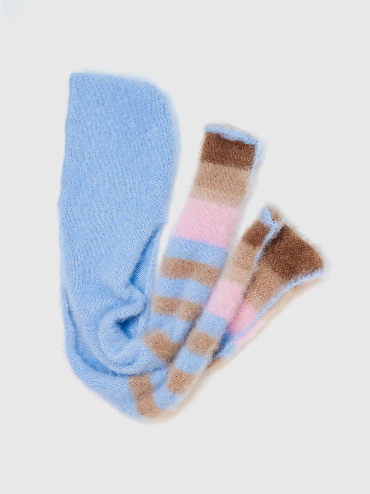 Hooded Scarf Cool Rose