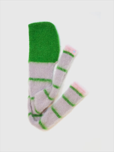 Hooded Scarf Green Haze